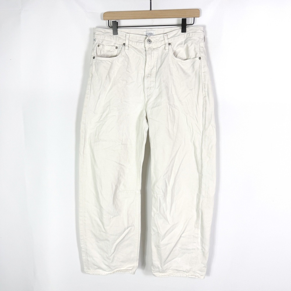 Citizens of Humanity Miro Relaxed Jeans High Waist Almondette Barrel Leg Sz 30 - Picture 5 of 15